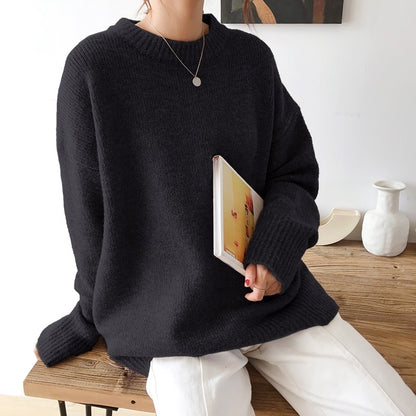 Long Elastic Sweaters Sweater women