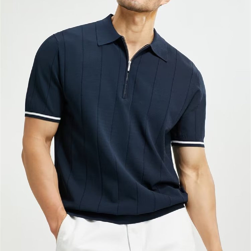 Fashion Short-sleeved Polo Shirt